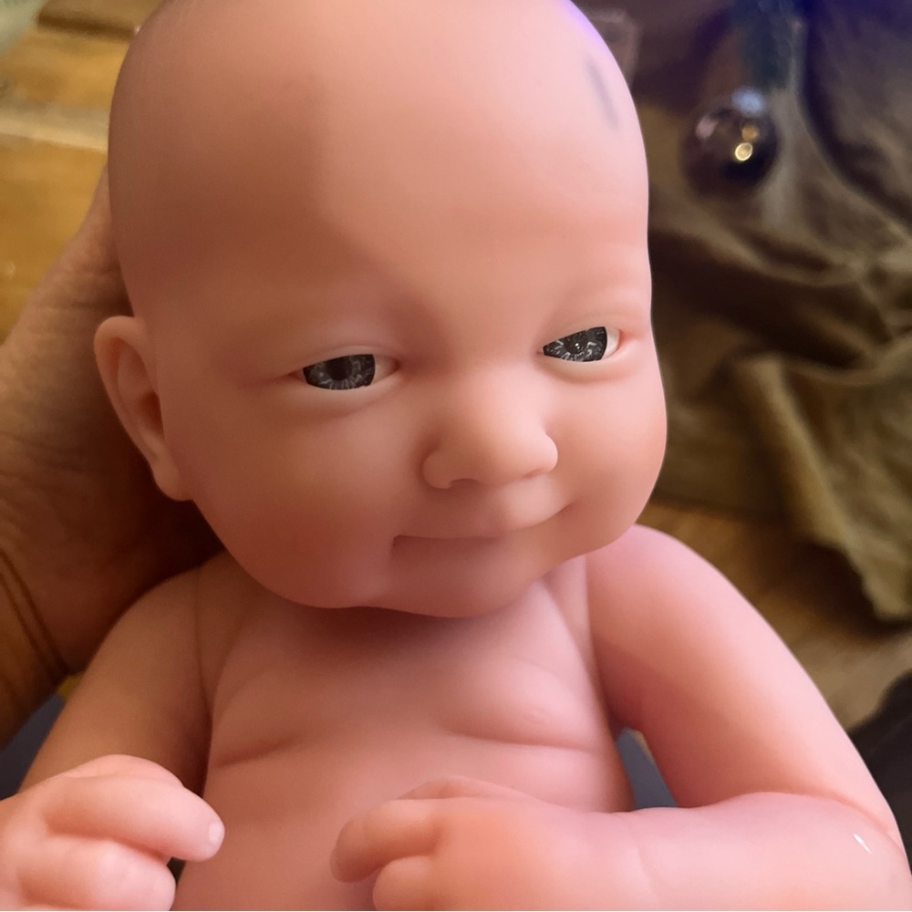 Blue eyed baby Berenguer doll